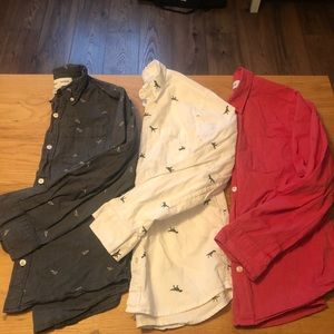 Boys Old Navy dress shirt lot, size L 10-12